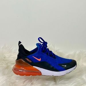 NIKE 270 Electric Blue | Black Sneakers Size 8(MEN) Size 9(WOMEN)